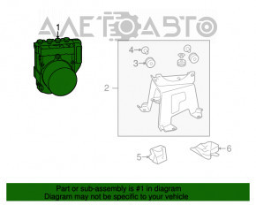 ABS ABS Lexus RX350 10-15