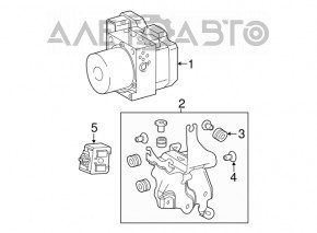 ABS ABS Lexus NX300 18-19 FWD ABS ABS Lexus NX300 18-19 FWD