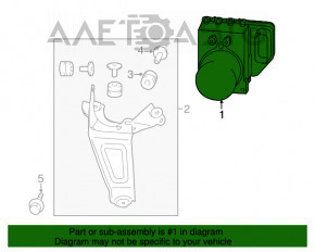 ABS АБС Toyota Sienna 11-20