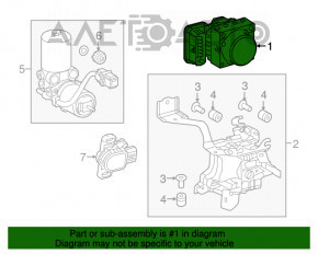 ABS АБС Toyota Prius 50 16-