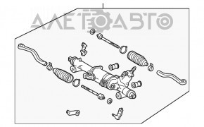 Рейка рулевая Lexus GS450h 06-07