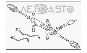 Bară de direcție Toyota Sequoia 08-16