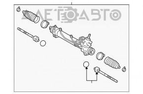 Рейка рулевая Lexus RX300 98-03