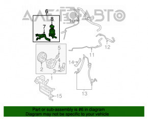 Rezervorul de direcție asistată pentru Lexus RX300 RX330 RX350 04-09