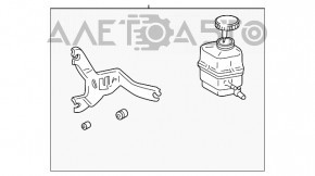 Rezervorul de direcție asistată pentru Lexus RX300 98-03