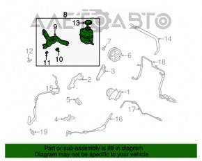 Rezervorul de direcție asistată pentru Lexus RX300 98-03