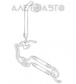 Radiator de răcire a direcției asistate Toyota Sequoia 08-16