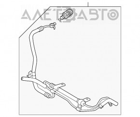 Tuburile de răcire a direcției asistate Toyota Sequoia 08-16