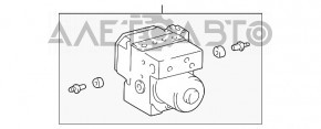 ABS АБС Lexus RX300 98-00 FWD