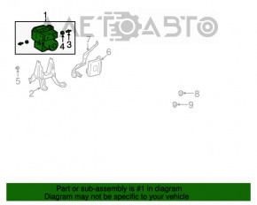 ABS АБС Lexus RX300 98-00 FWD rhd