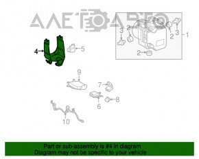 Кронштейн блока ABS LEXUS GS300 GS350 06-11