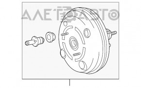 Amplificator de vidare pentru vacuum Lexus RX350 10-15