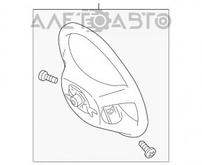 Руль голый Toyota Camry v40 SE