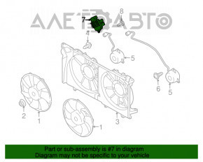 Ventilatorul de răcire a computerului pentru Subaru Outback 10-14 3.6