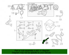 Bară de direcție a arborelui cardanic pentru Lexus RX300 98-03