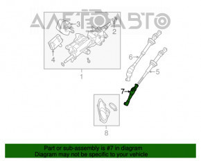 Bară de direcție pentru Lexus GS450h 06-07