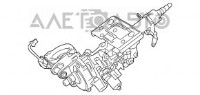 Рулевая колонка Lexus RX350 RX450h 16-22