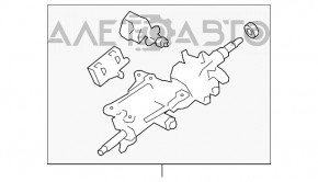 Рулевая колонка Lexus LS460 LS600h 07-12