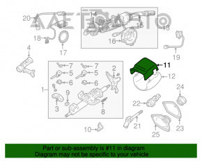 Învelișul coloanei de direcție pentru Lexus RX300 98-03