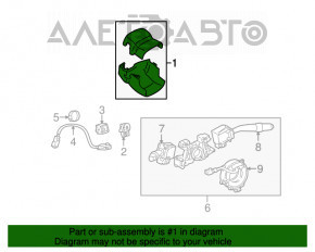 Обрамление рулевой колонки Lexus IS200 IS300 99-05