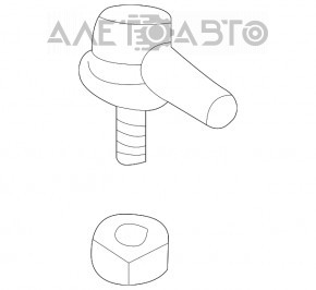 Capăt de direcție dreapta Toyota Avalon 05-12