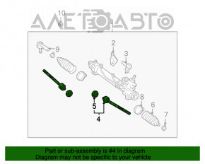 Bară de direcție stânga Lexus RX400h 06-09