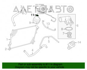 Крышка расширительного бачка охлаждения Dodge Charger 11-