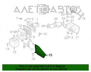 Priza de aer pentru Subaru b10 Tribeca noua originala OEM