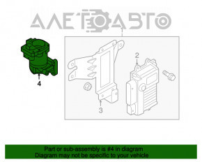 Pompa de răcire a transmisiei automate Kia Optima 11-15 hibrid