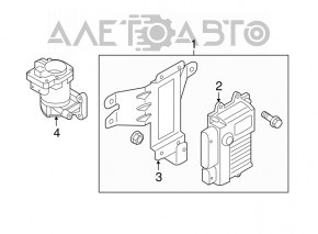 Pompa de răcire a transmisiei automate Kia Optima 11-15 hibrid