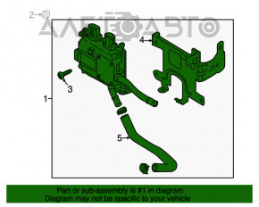 Unitatea de control a pompei de ulei asamblată Hyundai Sonata 15-17