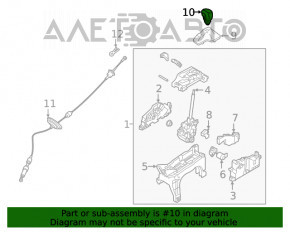 Ручка КПП Hyundai Santa FE 19-20