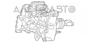 Cilindrul principal de frână Toyota Camry v50 12-14 hibrid SUA complet cu ABS