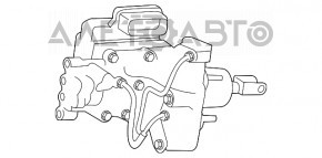 Главный тормозной цилиндр Lexus Hs250h 10-12 в сборе с ABS