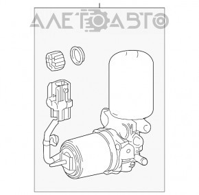 Amplificator de frână pentru frână Toyota Camry v70 18- hibrid