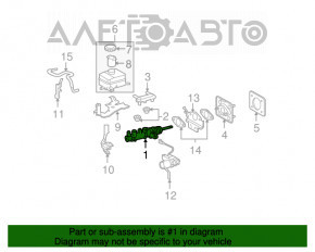 Cilindrul principal de frână Toyota Highlander 01-07