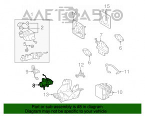 Amplificator de vidare pentru vacuum Lexus GS430 GS450h 06-11