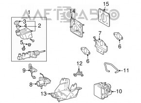 Amplificator de vidare pentru vacuum Lexus GS430 GS450h 06-11