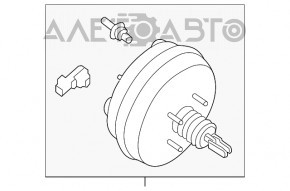 Amplificator de vid Infiniti JX35 QX60 14-17 Hybrid