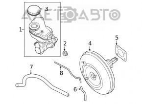 Amplificator de vidare Nissan Maxima A36 16-