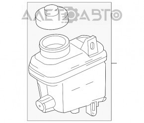 Rezervorul de combustibil pentru Toyota Sequoia 08-16