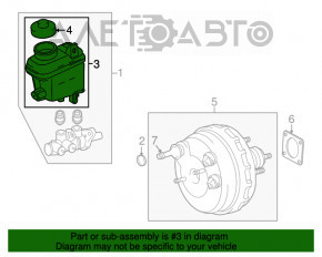 Rezervorul de combustibil pentru Toyota Sequoia 08-16