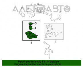 Rezervorul de combustibil al Toyota Camry v40 hibrid