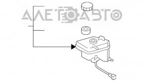 Rezervor GTC pentru Lexus LS460 LS600h 07-12