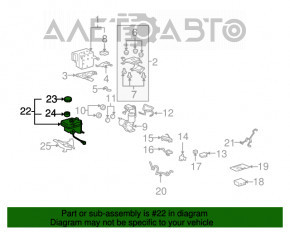 Rezervor GTC pentru Lexus LS460 LS600h 07-12