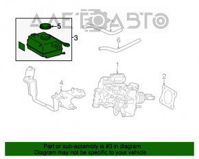 Rezervorul de combustibil pentru Lexus CT200h 11-17