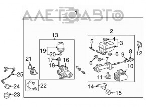 Capacul rezervorului de combustibil Toyota Highlander 20-