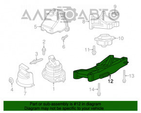 Опора акпп Dodge Charger 11- awd