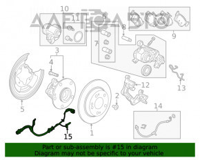 Senzor ABS spate dreapta Honda Insight 19-22