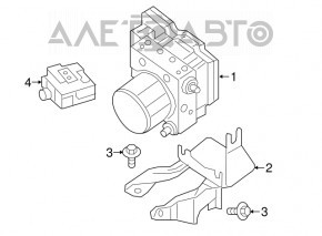 ABS АБС Nissan Maxima A36 16-